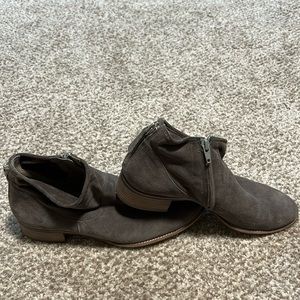 Paul Green Grey Suede Bootie